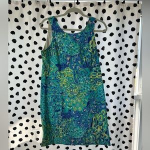 Lilly Pulitzer Lilly’s Lagoon Shift Dress size 8